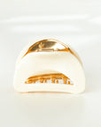 Nadia Claw Clip | Medium Curved Metal Claw Clip