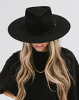 Emery Teardrop Fedora - Gigi Pip