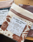 100% Silk Bandana Scarf - Strawberry Patch