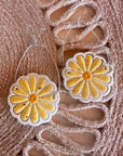 Lazy Daisy Ceramic Drop Earrings