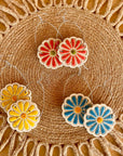 Lazy Daisy Ceramic Drop Earrings