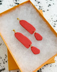 Poppy Organic Drop Earrings