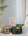 Mistletoe & Holly 8oz Petite Shimmer Candle 8oz