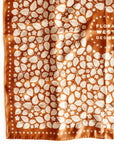 100% Silk Bandana Scarf - Strawberry Patch