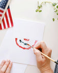 Americana paintable watercolor notecard set
