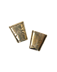 Brass Bandana Slide - Bolo - Scarf Ring