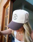 Meet me at the Rodeo - Brown Vintage Trucker Hat