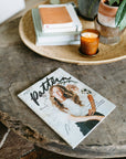 The Meadow Candle | Soy Wax Amber Glass Gold Foil Floral Box