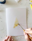 Celebrate paintable notecards