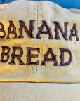 Banana Bread Baseball Cap Dad Hat Restaurant foodie bakery