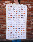 Horse Tea Towel - Off White