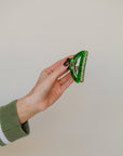 Emerald Claw Clip