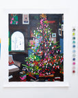 Aesthetic Tree by Team Paint Anywhere Holiday Paint by Numbers Deluxe