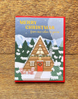 Christmas Cabin Card