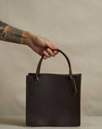 Leather Dock Bag, Petite Brown Latigo