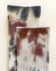 Western Tie-dye Dressy Socks (Women's)