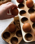 Wooden Egg Storage Tray