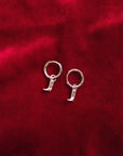 Dolly Boot Hoops: Gold