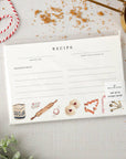 Christmas baking recipe cards