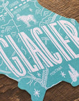 Glacier National Park Postcard