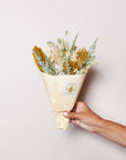 Citrine Dried Flower Bouquet