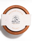 12 oz Plant Pot Scented Candle, Terra cotta pot, Seed Label