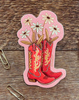 Cowboy Boots Sticker