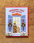 Missing You Holiday Card