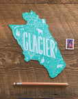 Glacier National Park Postcard