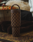 Autumn Checkers HydroJug 32 oz Sport Water Bottle
