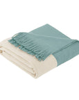 Cashmere-Like 50x60" Fringed Throw Blanket: Yellow