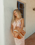 Small Terracotta Sisal Basket Bag