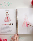 Fairytale watercolor workbook