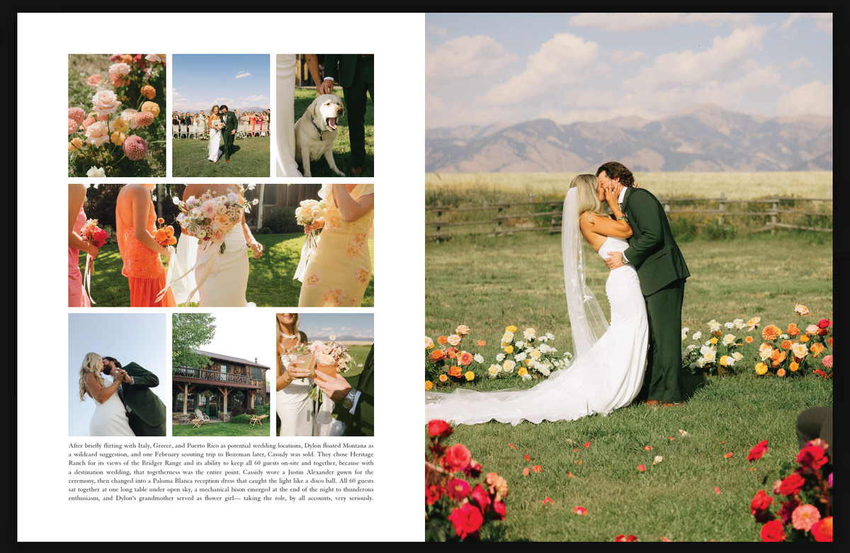 Rocky Mountain Bride Montana "Real Weddings & Love Stories"