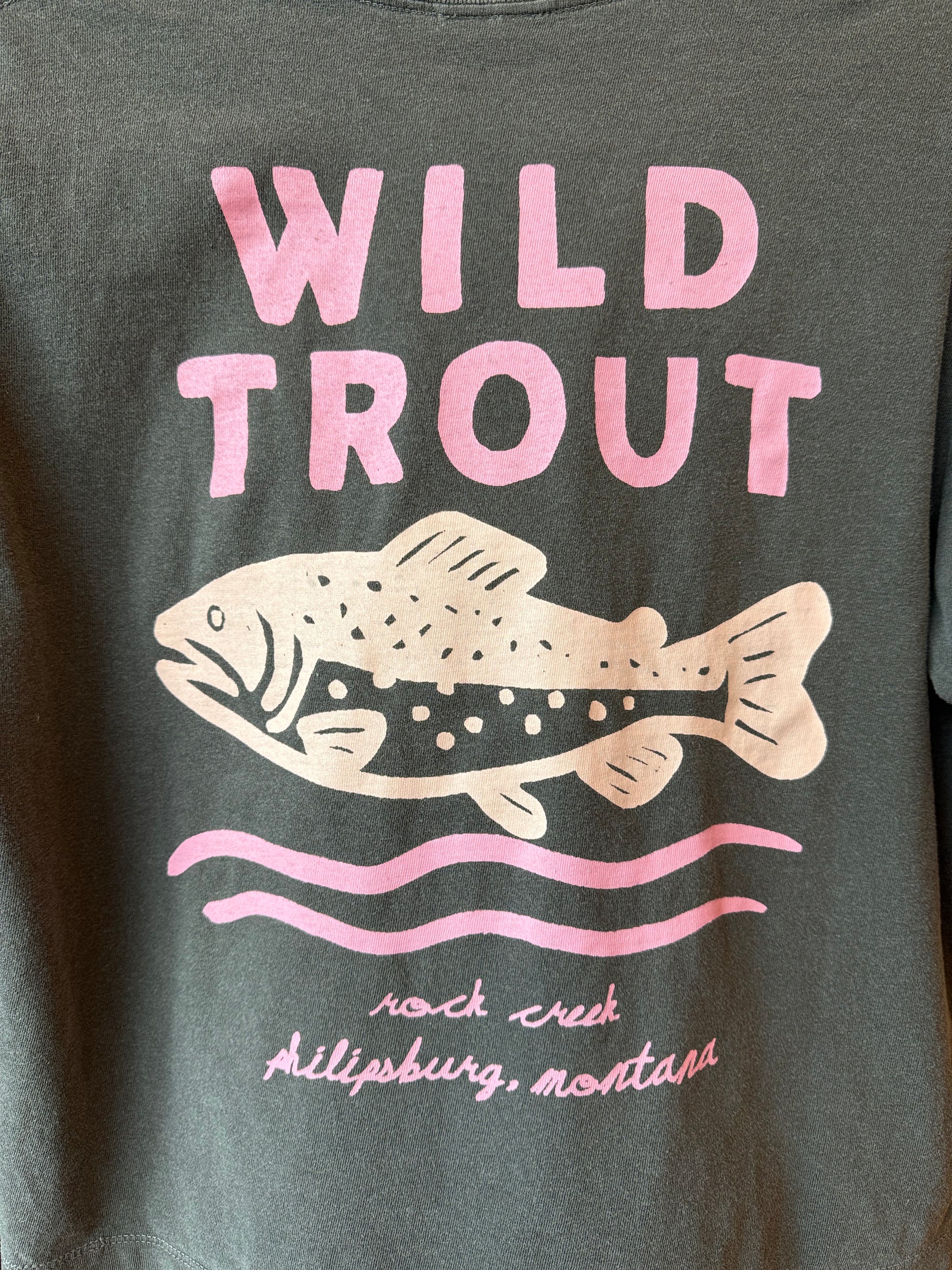 Wild Trout Crop Tee