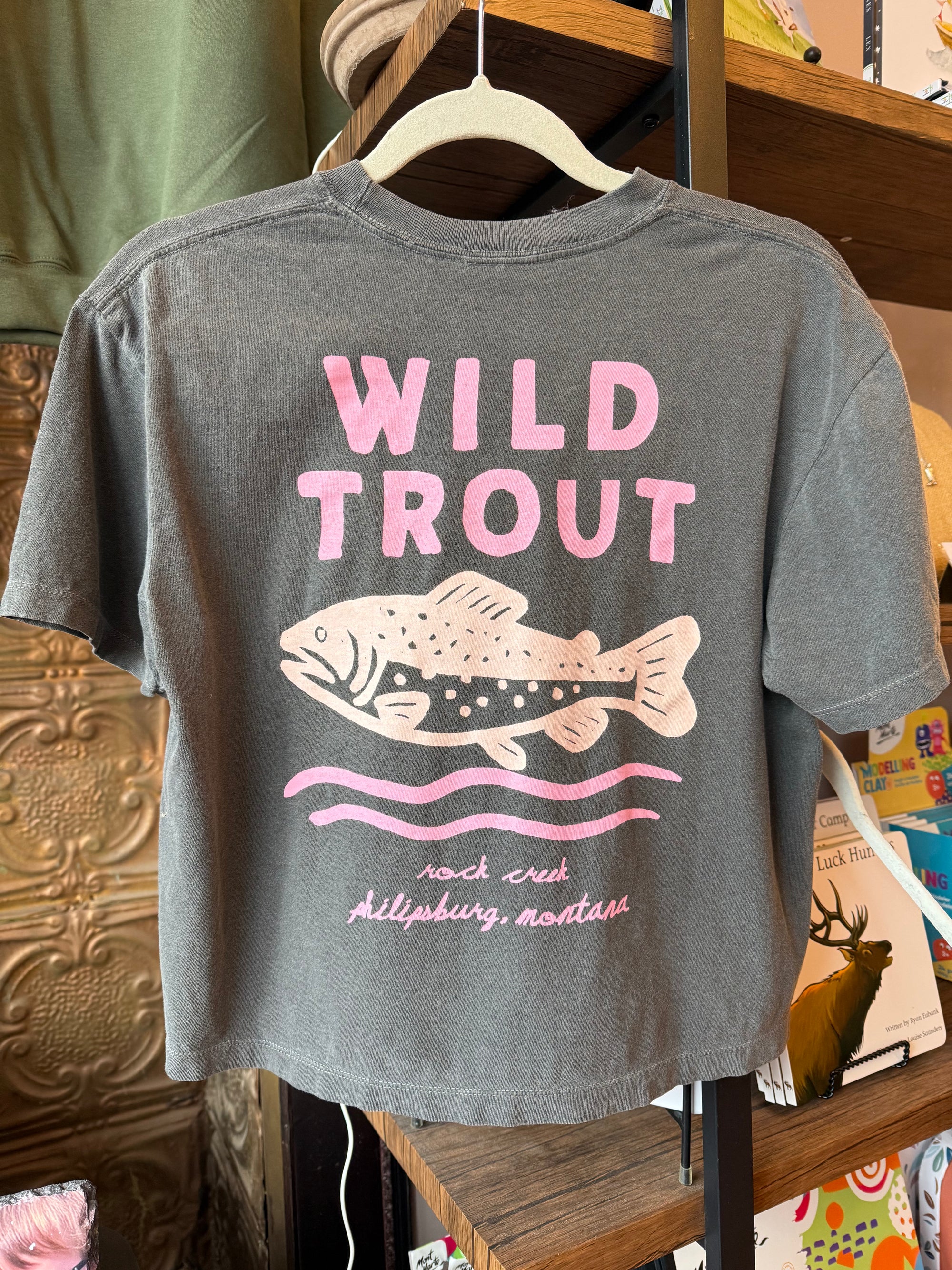 Wild Trout Crop Tee