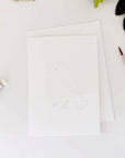 Birds paintable watercolor notecard set