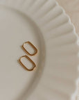 Avery Gold Hoops