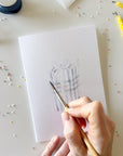 Celebrate paintable notecards