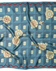 Silk Scarf - ‘But What if You Fly’ – Square Neck/Hair Scarf