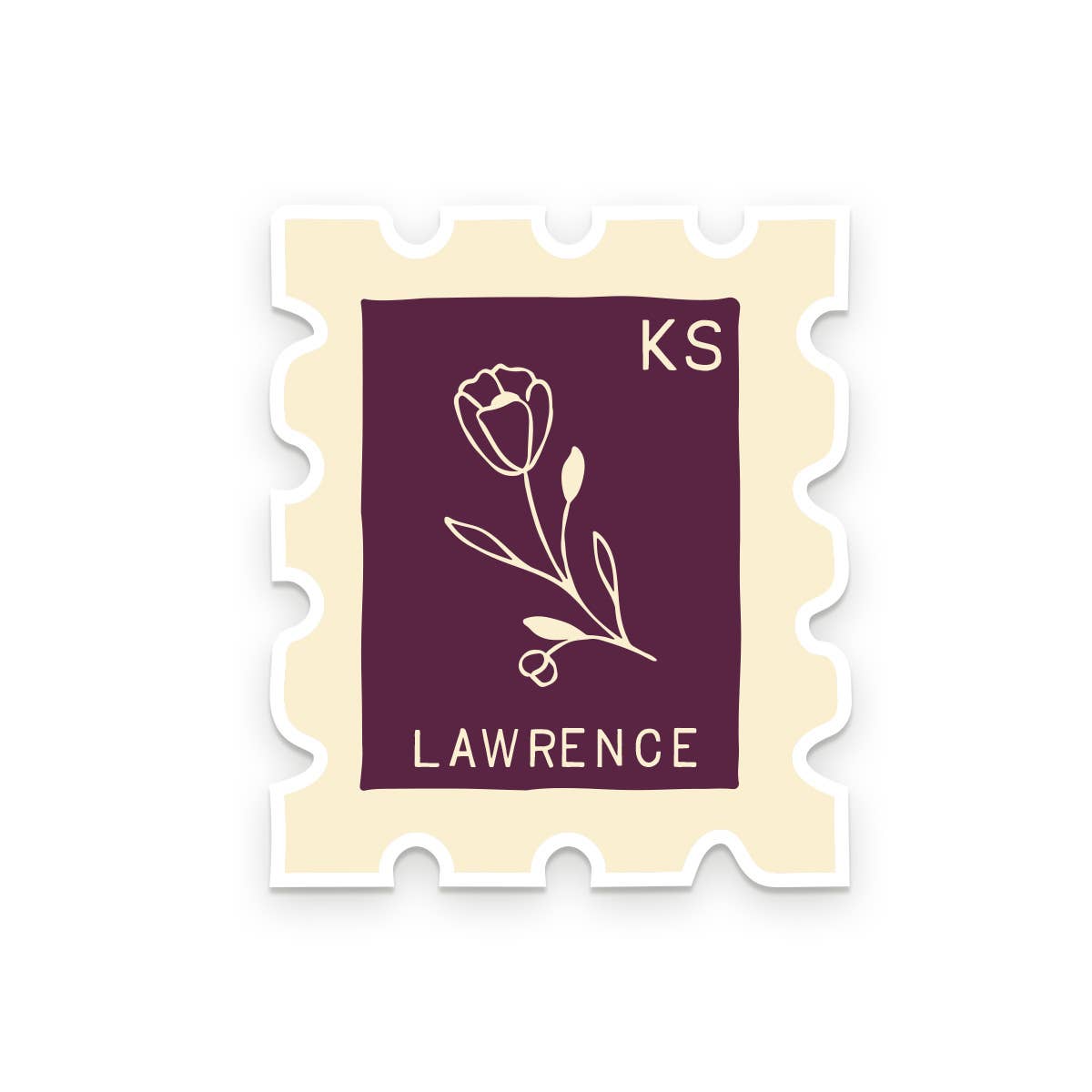 Philipsburg Stamp Sticker