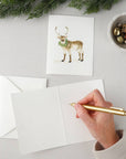 Evergreen notecard set