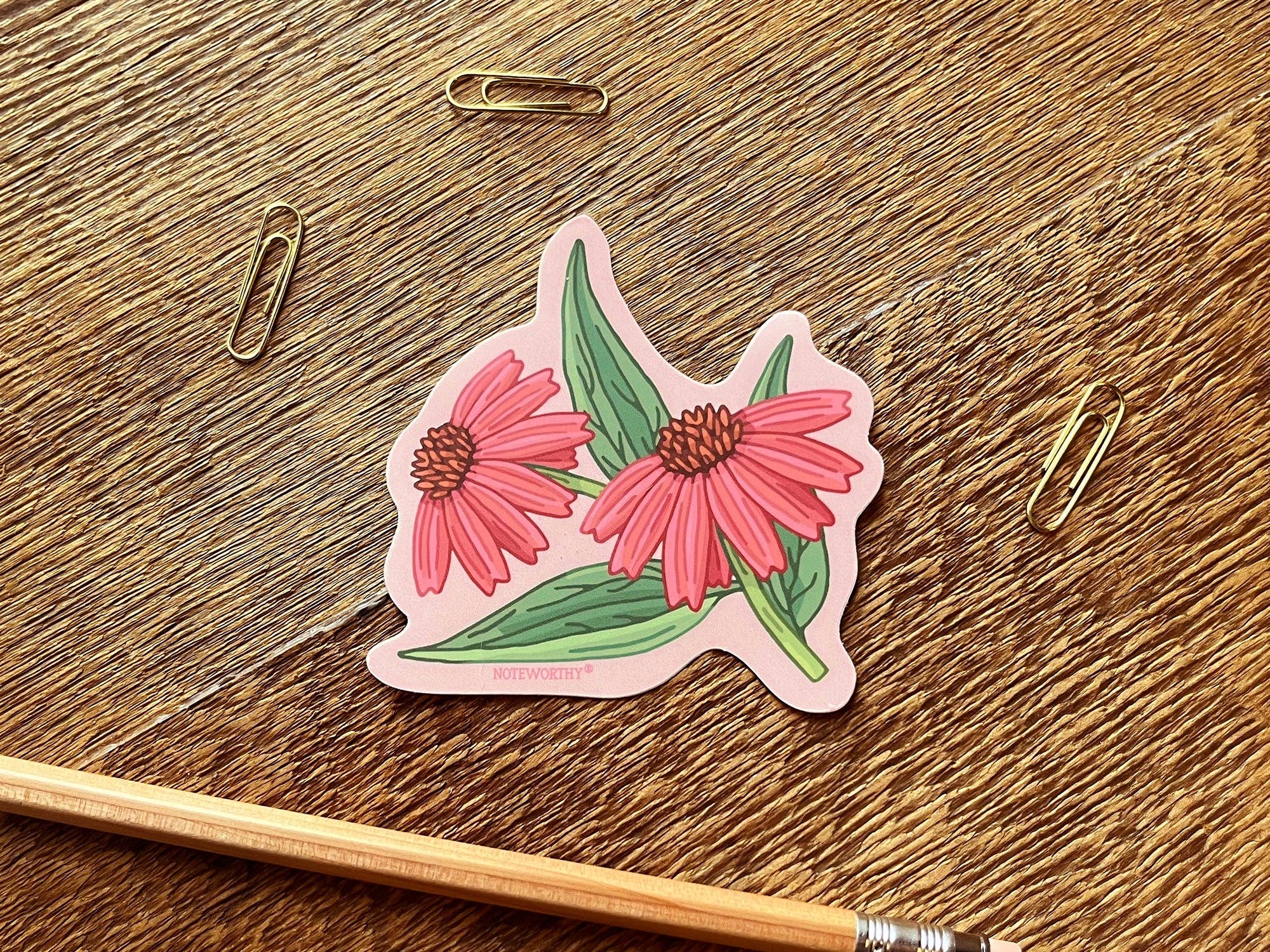 Coneflower Sticker