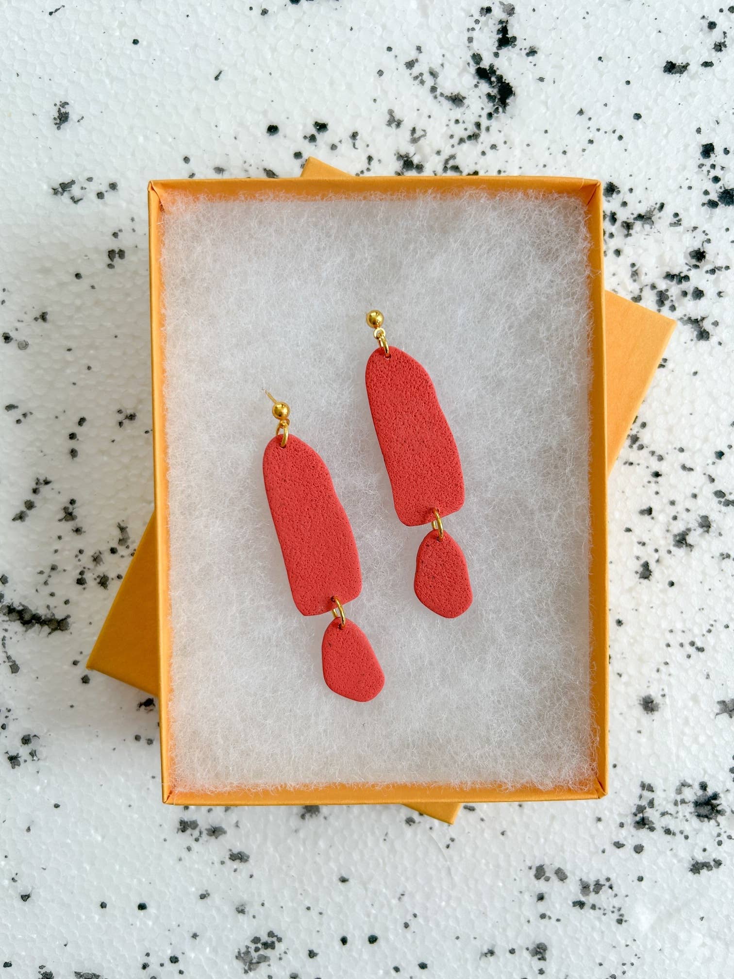 Poppy Organic Drop Earrings