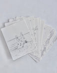 Shimmery Colors-Handmade Watercolor Postcard Painting Kit- Nancy Andruk Olson