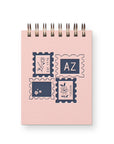 Custom City Stamp Mini Jotter Notebook