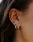 Bow Flat Back Studs