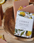 Citrina: Exfoliating Bergamot, Litsea & Frankincense Coconut Milk Soap