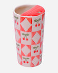 Ceramic Travel Coffee Tumbler-Portable Coffee Mug-Coffee Cup