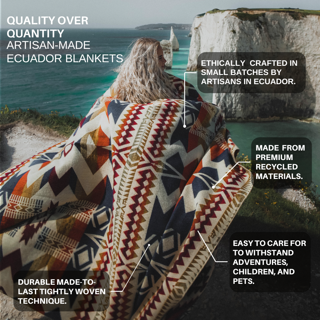 Shuar Blanket - Dusty | home decor | Spring Decor